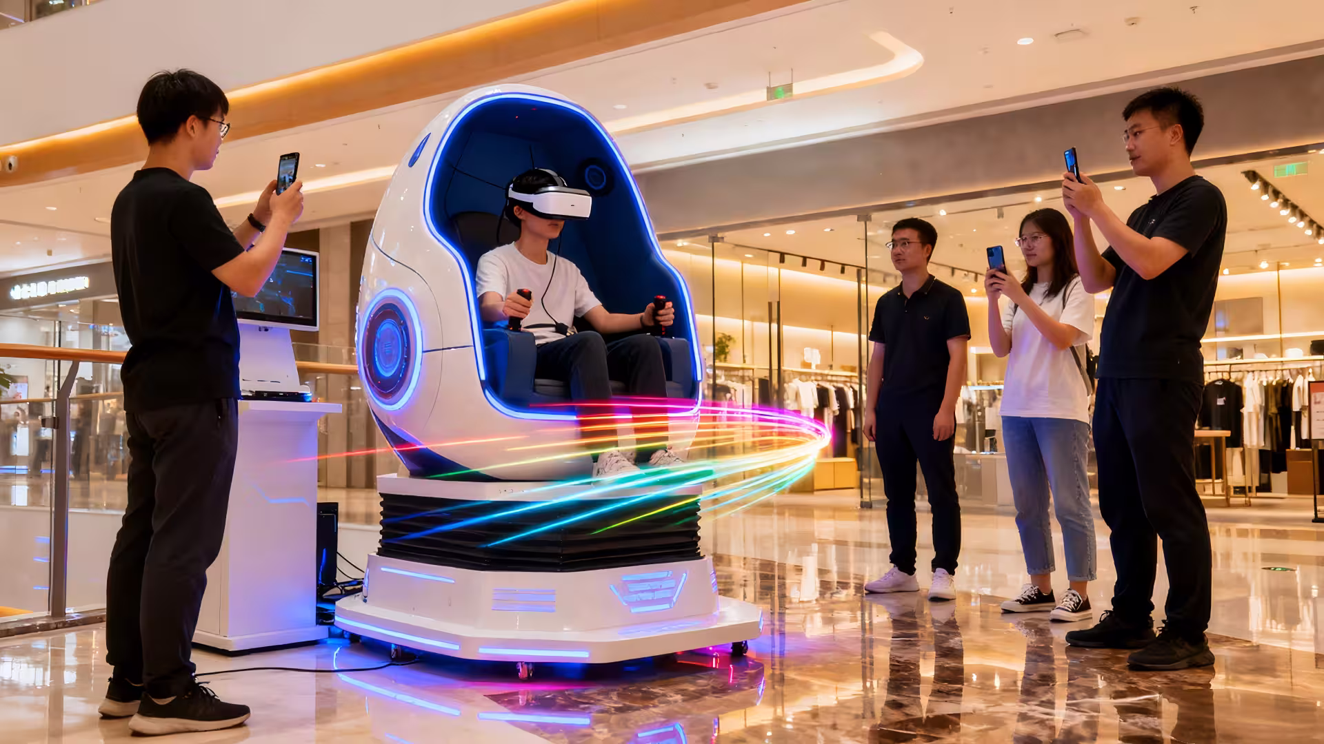 VR街机设备展示