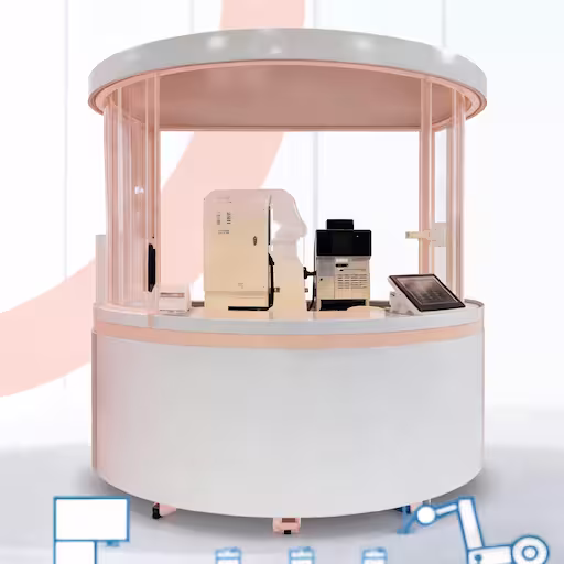 AI机器人咖啡亭